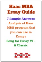 Haas undergraduate application essay