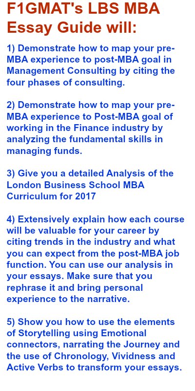 London business school mba essays tips