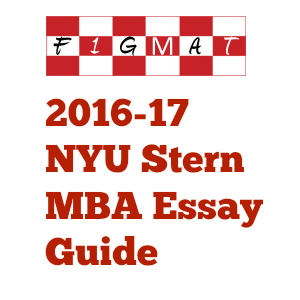 Nyu stern mba admission essay