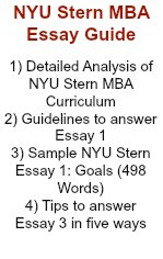 Nyu stern essay 3 creative ideas