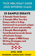 F1GMAT's Tuck MBA Essay Guide